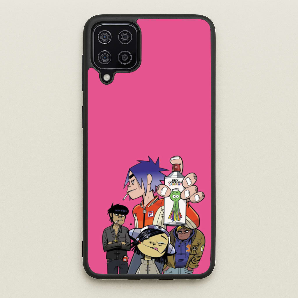 Spray - Gorillaz Phone Case for Galaxy A12