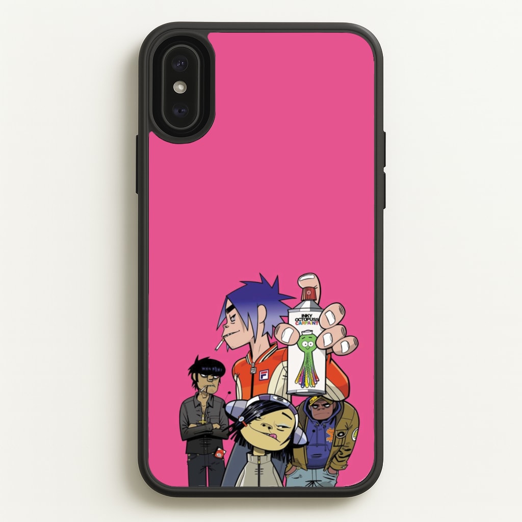 Spray - Gorillaz Phone Case for iPhone XS Max
