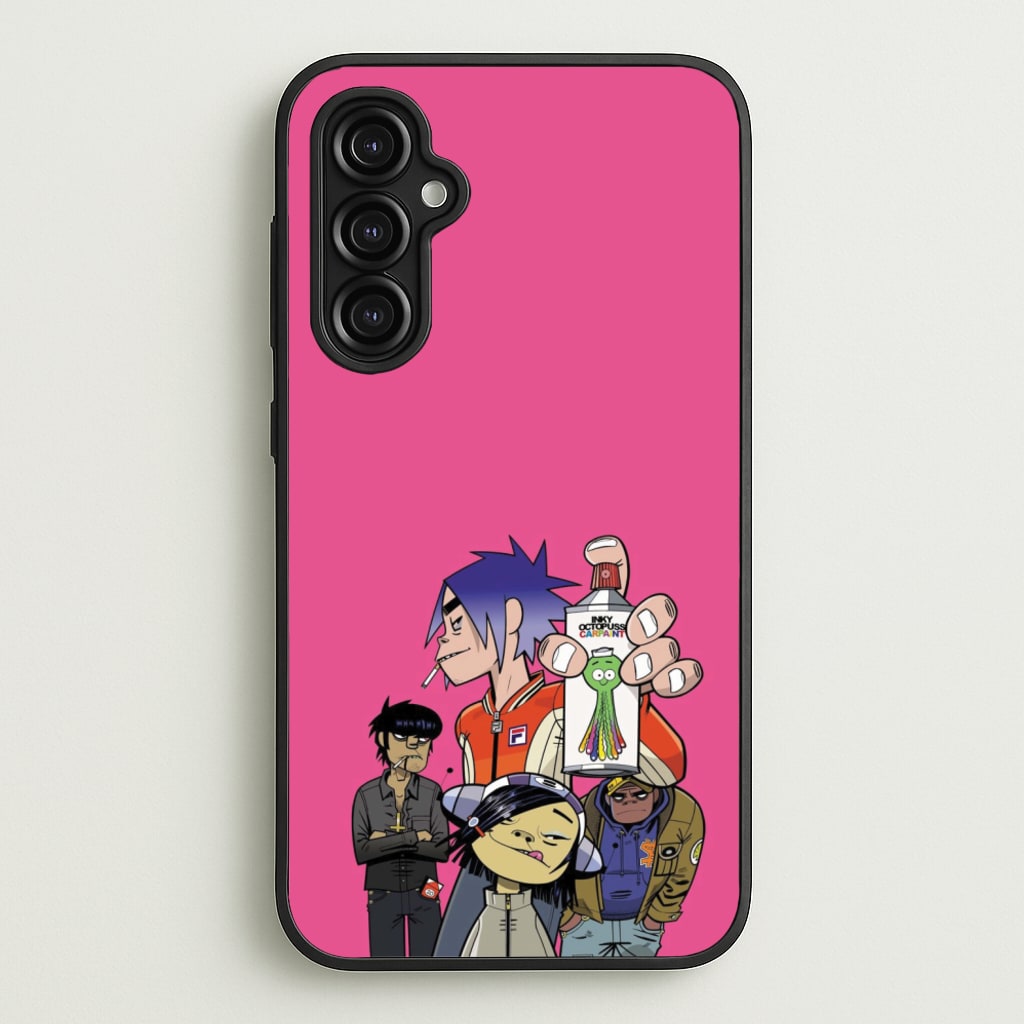 Spray - Gorillaz Phone Case for Galaxy A14