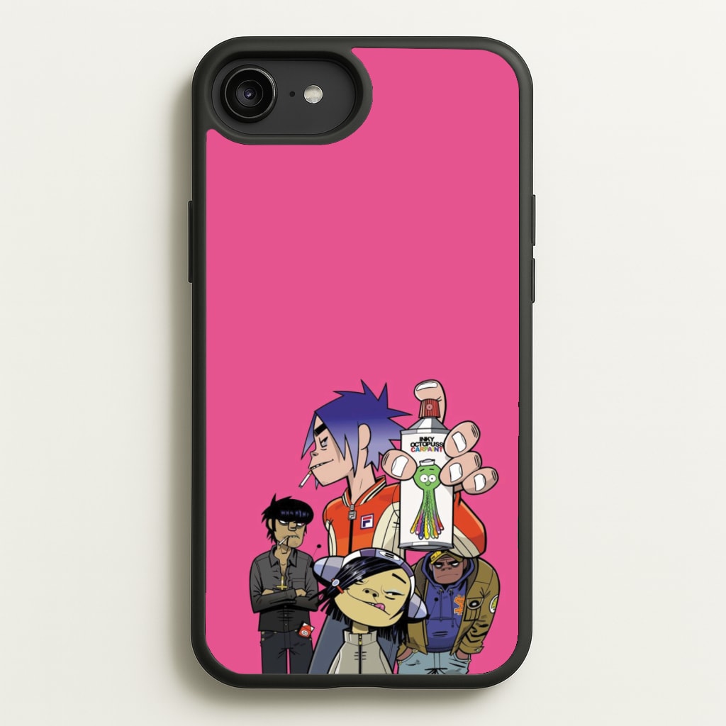 Spray - Gorillaz Phone Case for iPhone 6 Plus / 7 Plus / 8 Plus