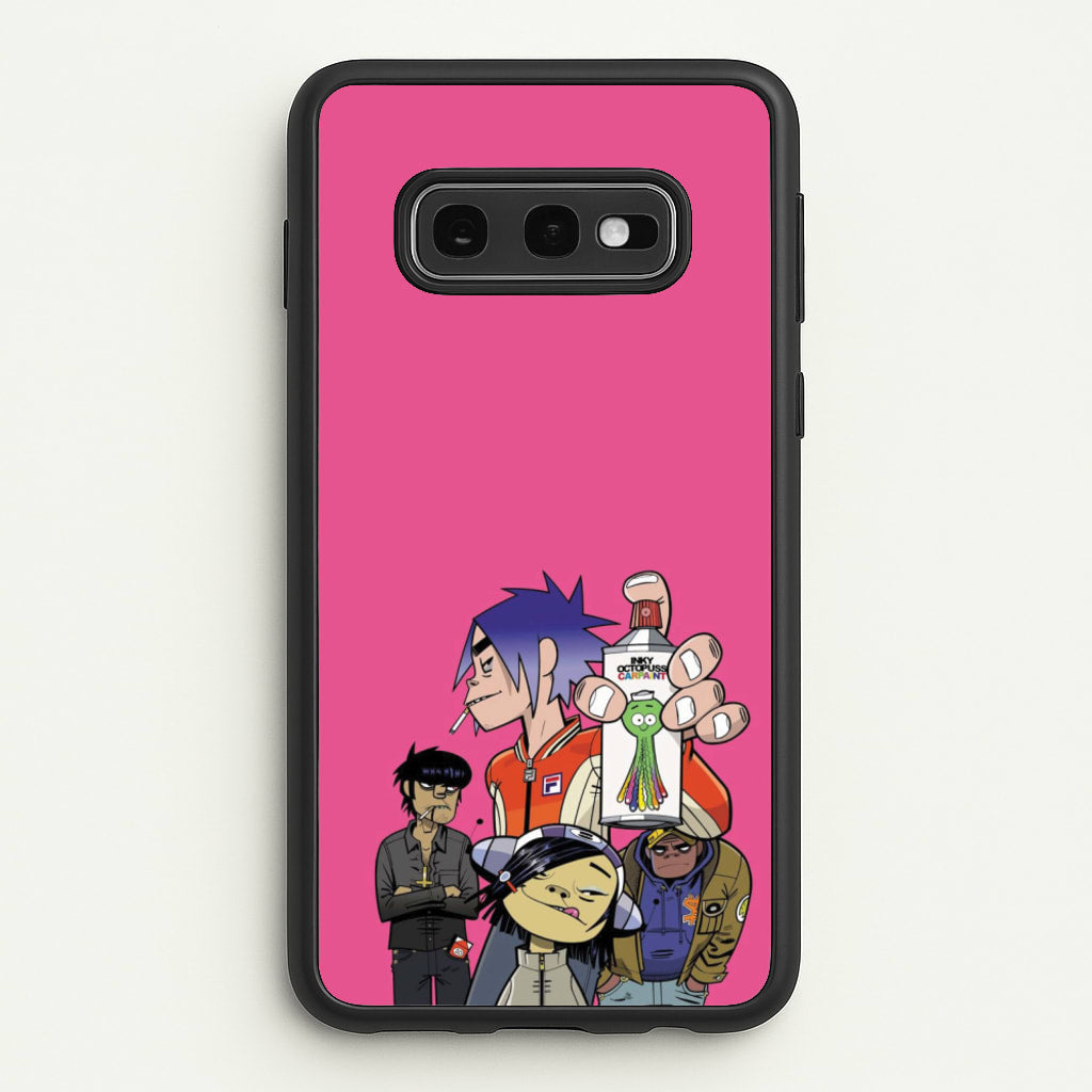 Spray - Gorillaz Phone Case for Galaxy S10e