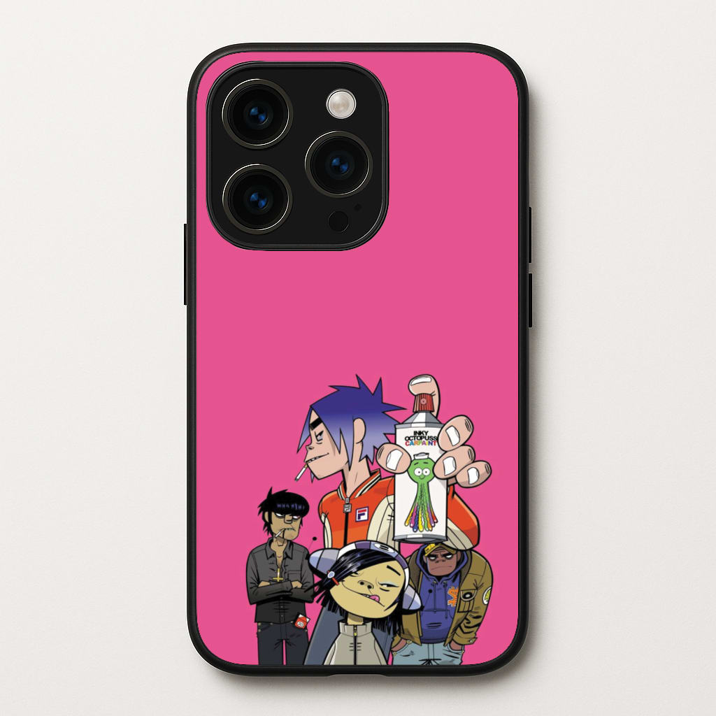 Spray - Gorillaz Phone Case for iPhone 15 Pro Max
