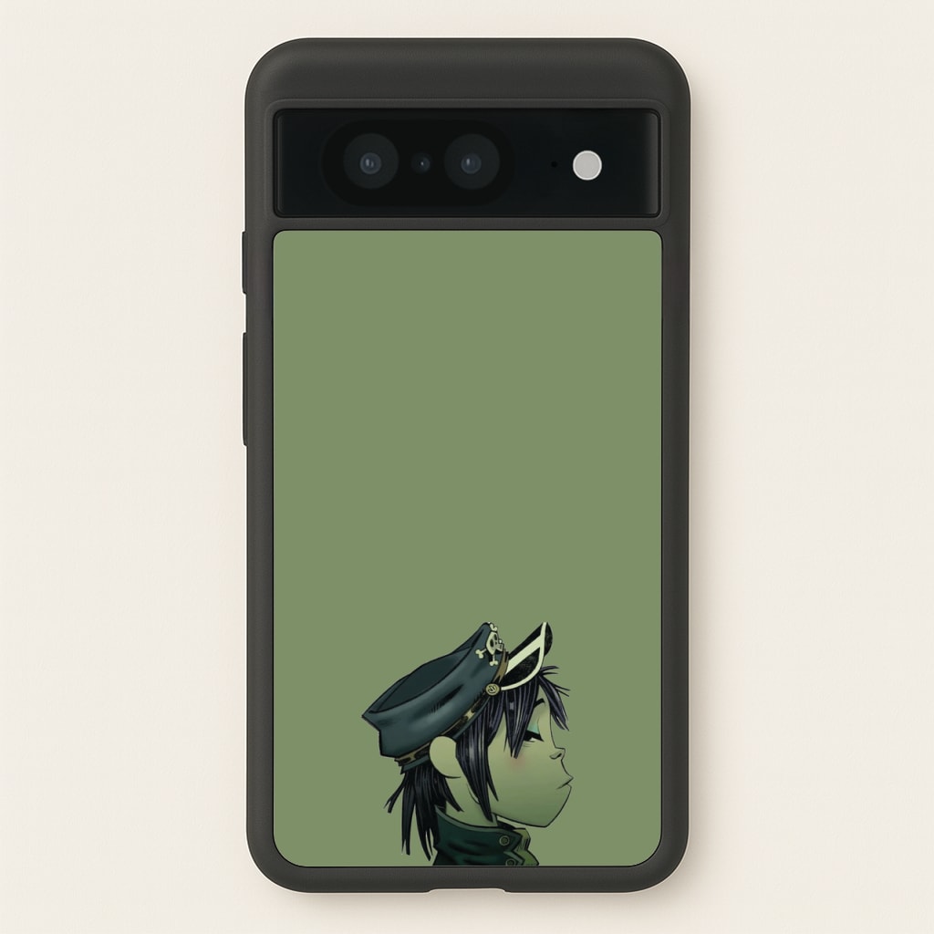 Green 2d - Gorillaz Phone Case for Google Pixel 8