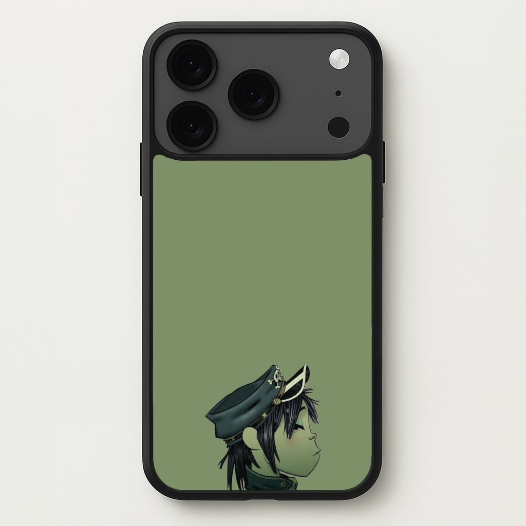 Green 2d Phone Case for iPhone 17 Pro