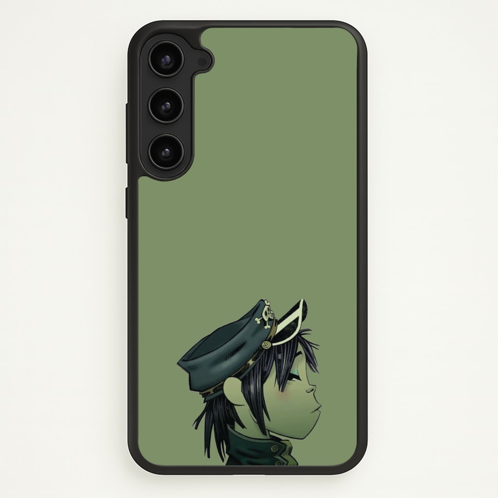Green 2d - Gorillaz Phone Case for Galaxy S23
