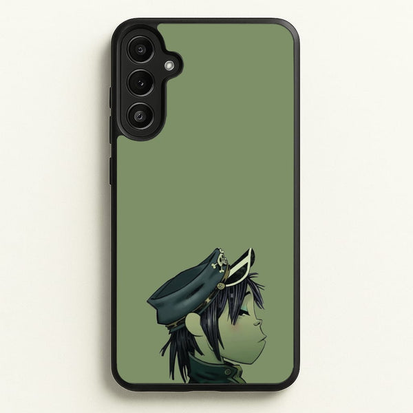 Green 2d - Gorillaz Phone Case for Galaxy A34