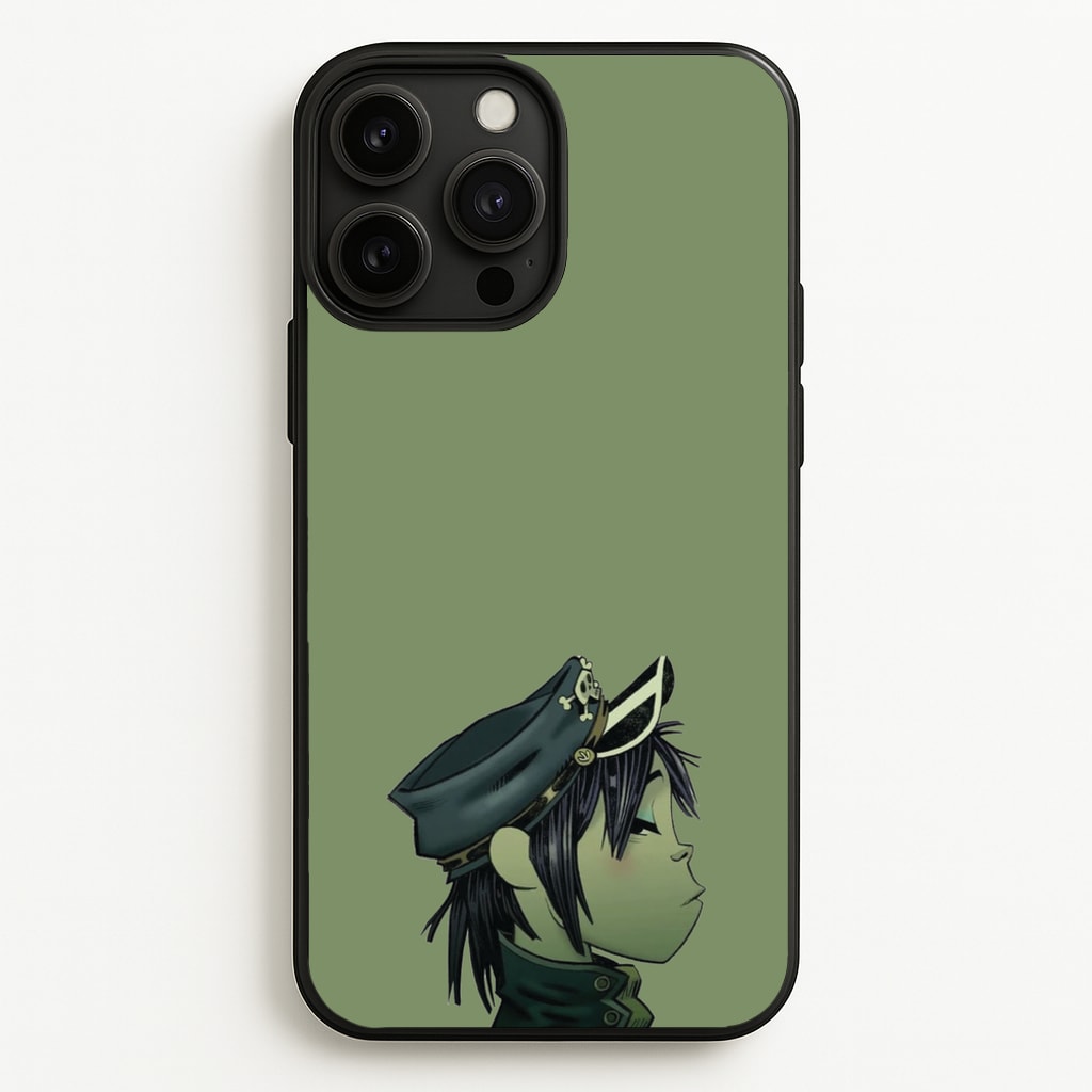 Green 2d - Gorillaz Phone Case for iPhone 13 Pro Max