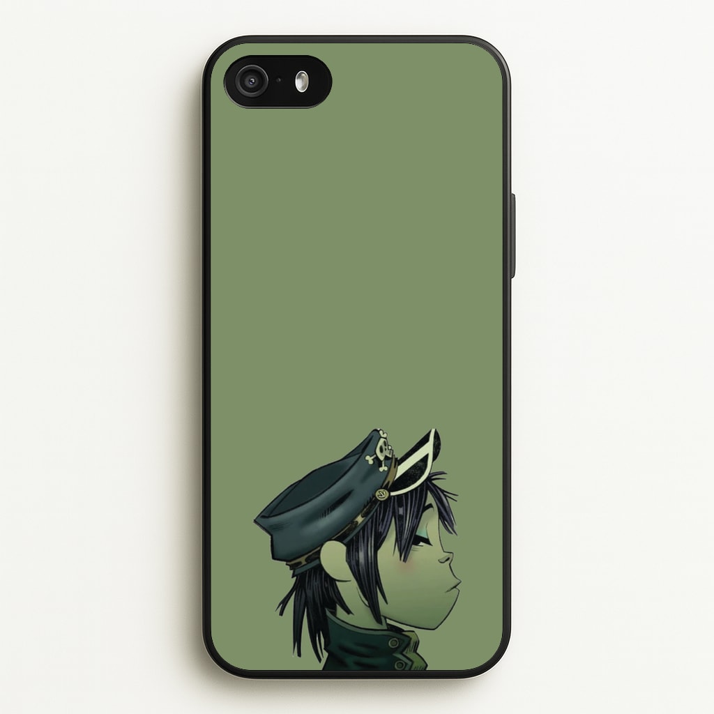 Green 2d - Gorillaz Phone Case for iPhone 5 / 5s / SE 2016