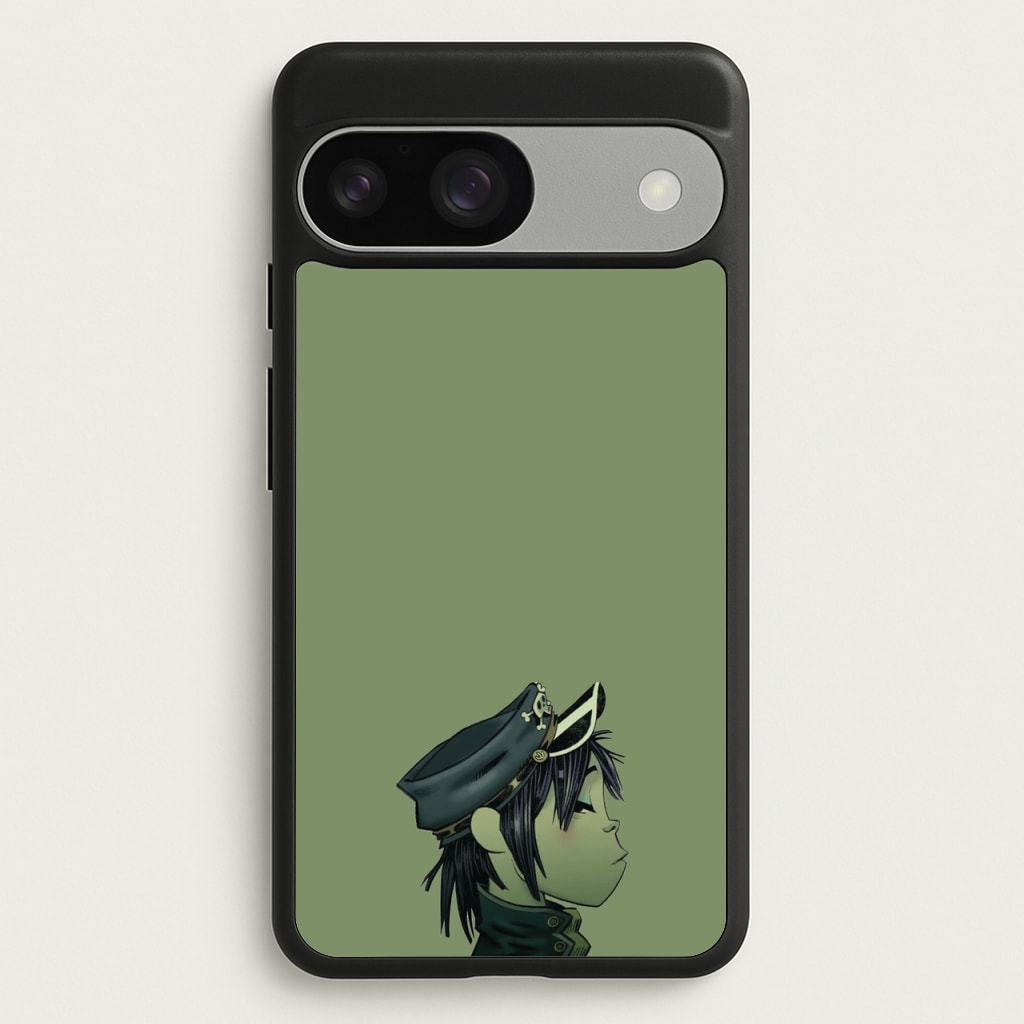 Green 2d - Gorillaz Phone Case for Google Pixel 9 / 9 Pro