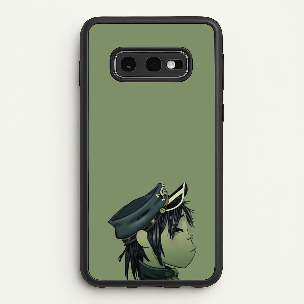 Green 2d - Gorillaz Phone Case for Galaxy S10e