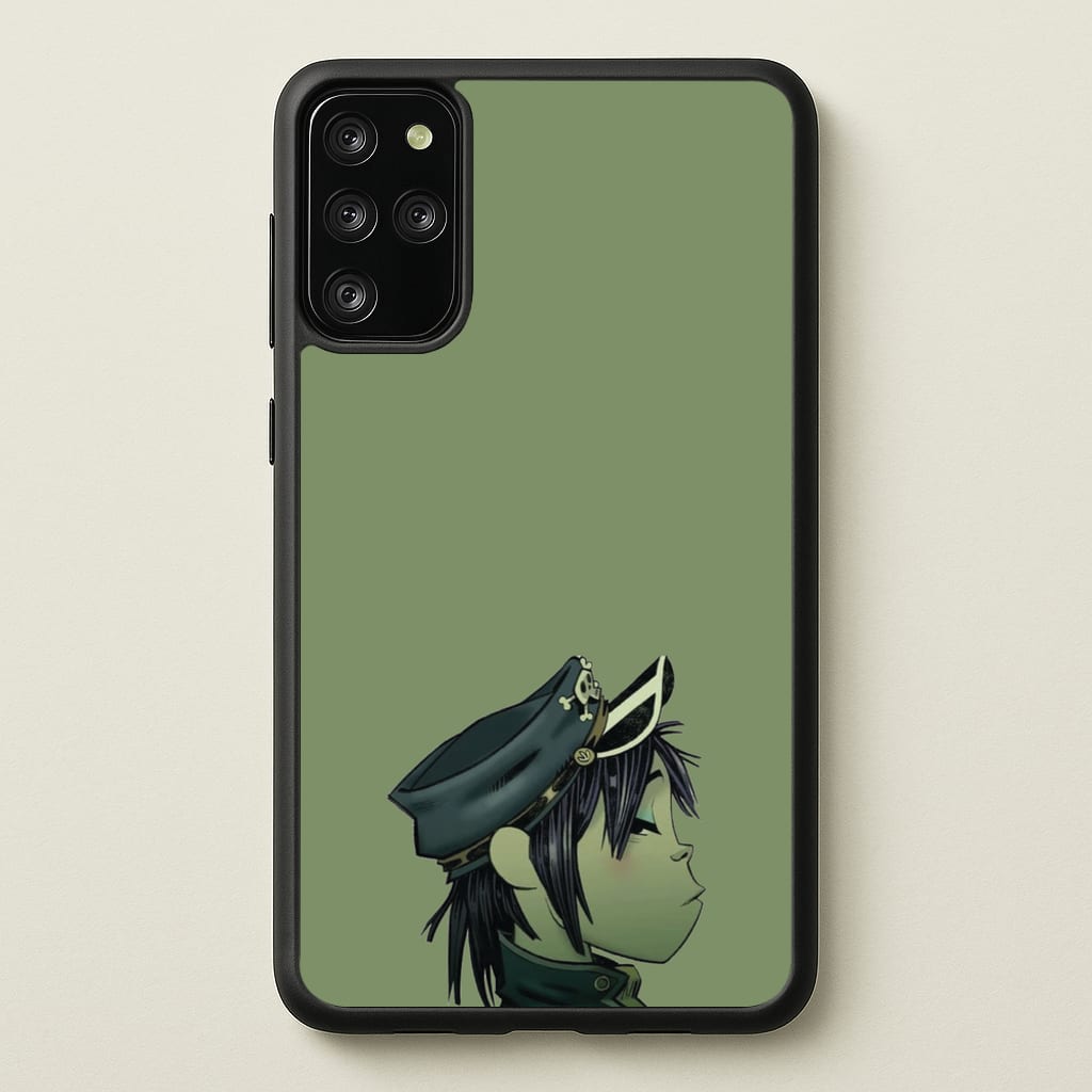Green 2d - Gorillaz Phone Case for Galaxy S20 Plus