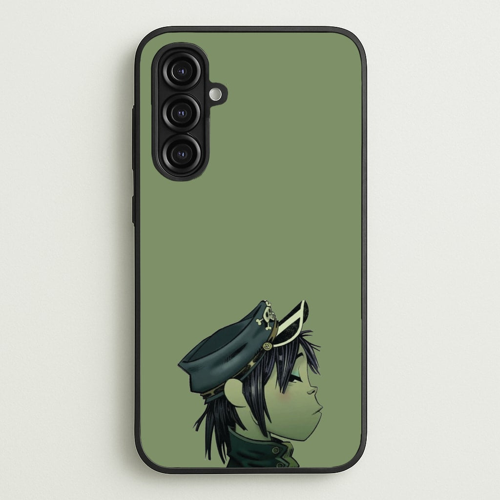 Green 2d - Gorillaz Phone Case for Galaxy A16