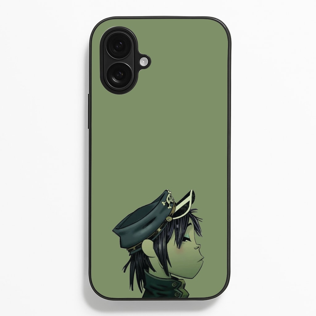 Green 2d - Gorillaz Phone Case for iPhone 16 Plus