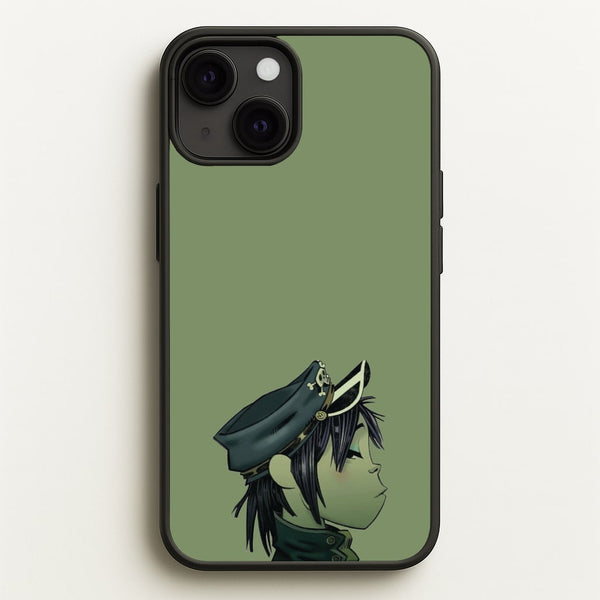 Green 2d - Gorillaz Phone Case for iPhone 13