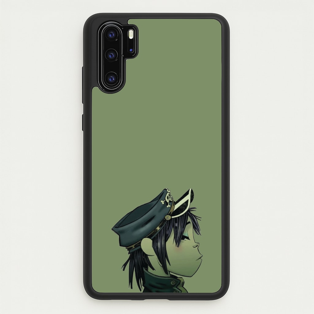 Green 2d - Gorillaz Phone Case for Huawei P30 Pro