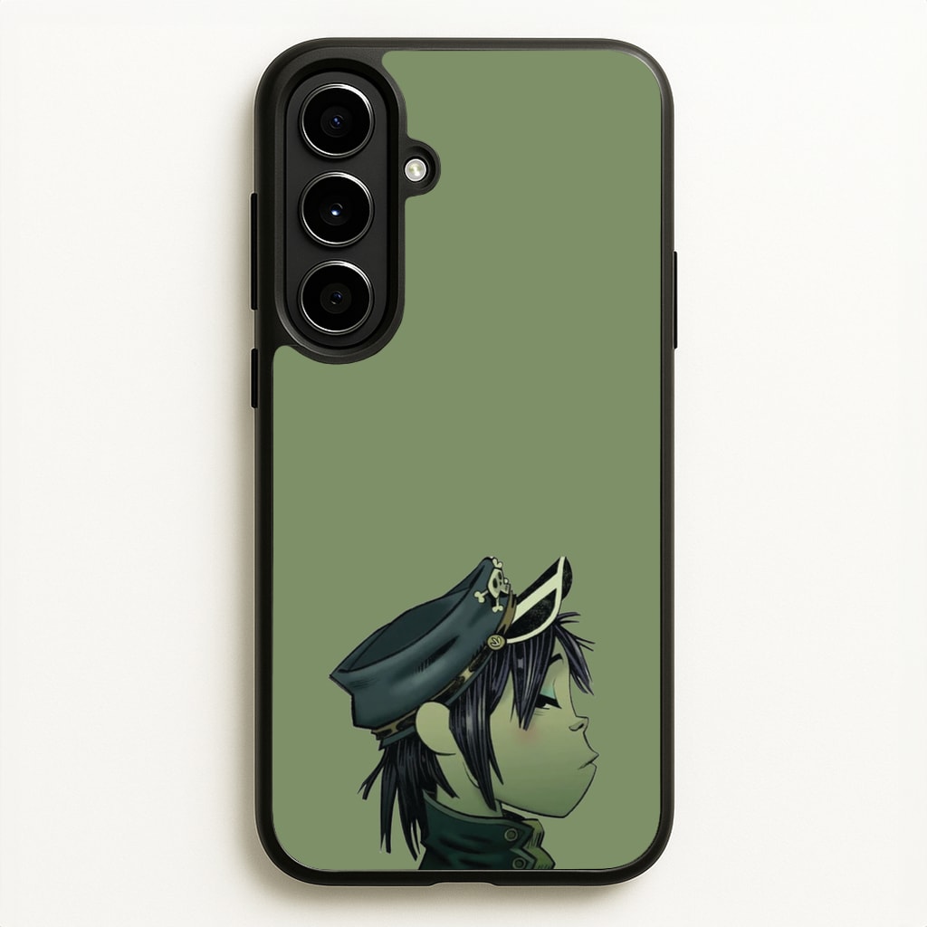 Green 2d - Gorillaz Phone Case for Galaxy A56