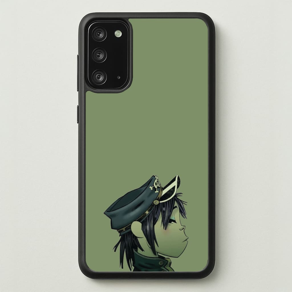 Green 2d - Gorillaz Phone Case for Galaxy Note 20