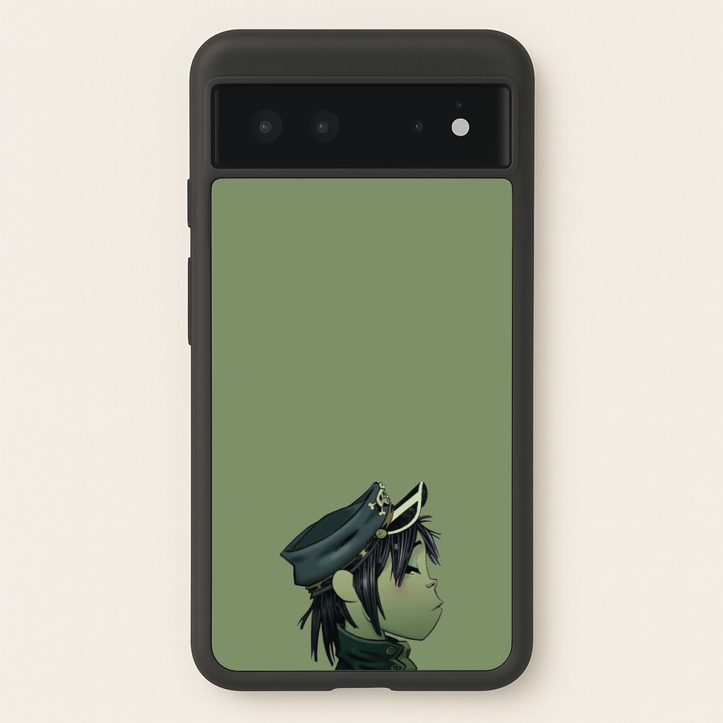 Green 2d - Gorillaz Phone Case for Google Pixel 6