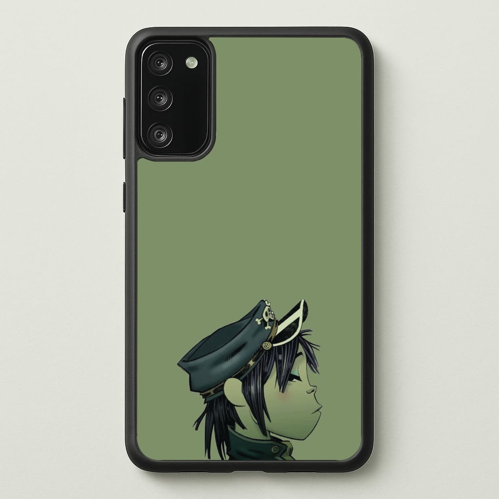 Green 2d - Gorillaz Phone Case for Galaxy S20FE