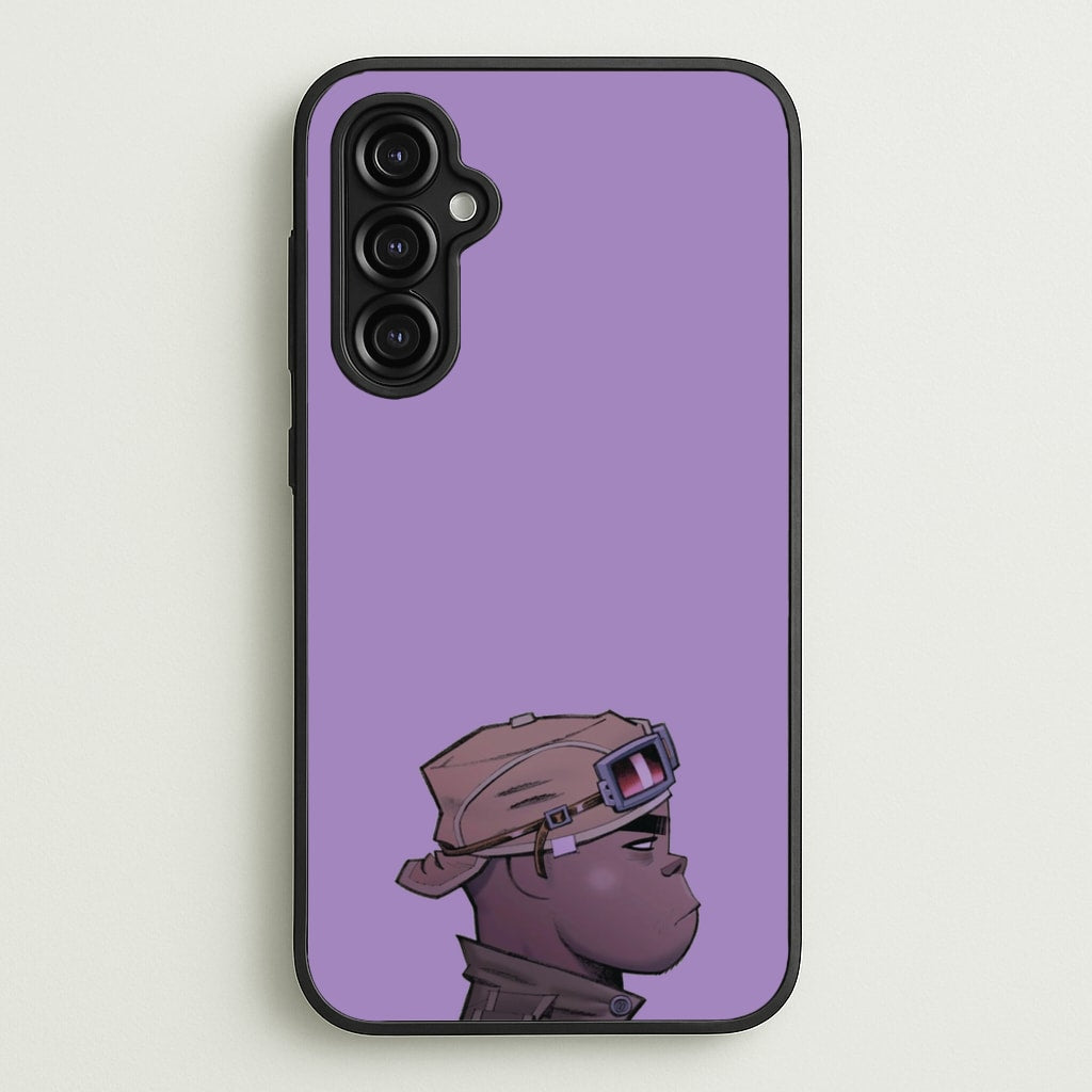 Purple 2d - Gorillaz Phone Case for Galaxy A14