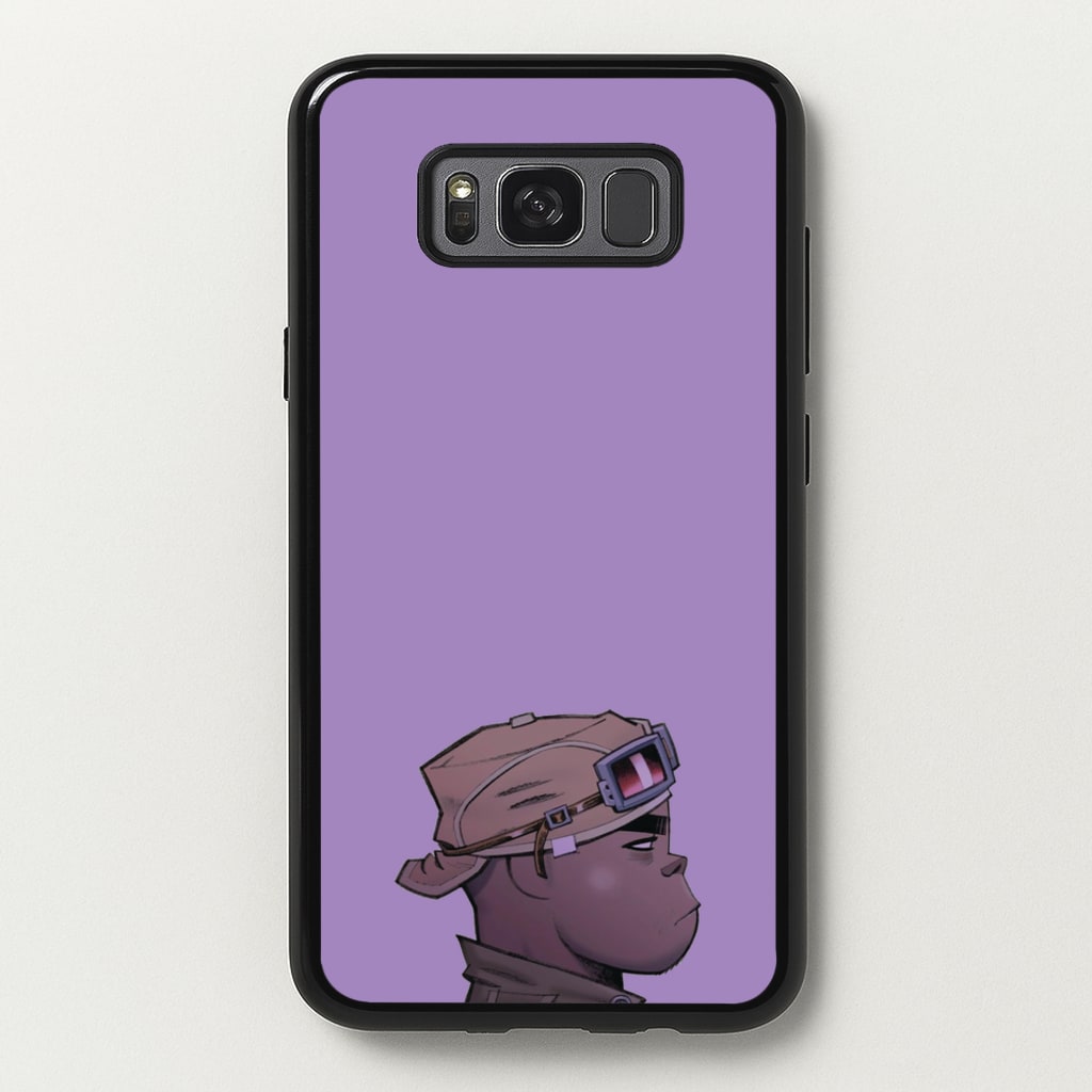 Purple 2d - Gorillaz Phone Case for Galaxy S8 Plus