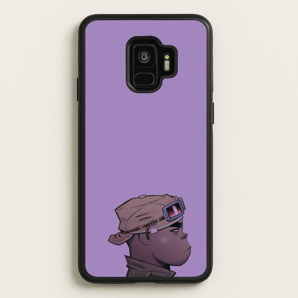 Purple 2d - Gorillaz Phone Case for Galaxy S9