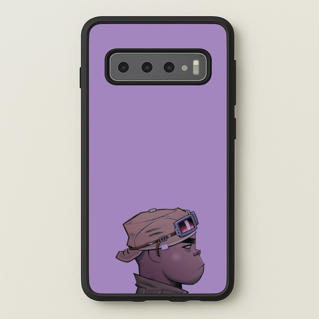 Purple 2d - Gorillaz Phone Case for Galaxy S10 Plus