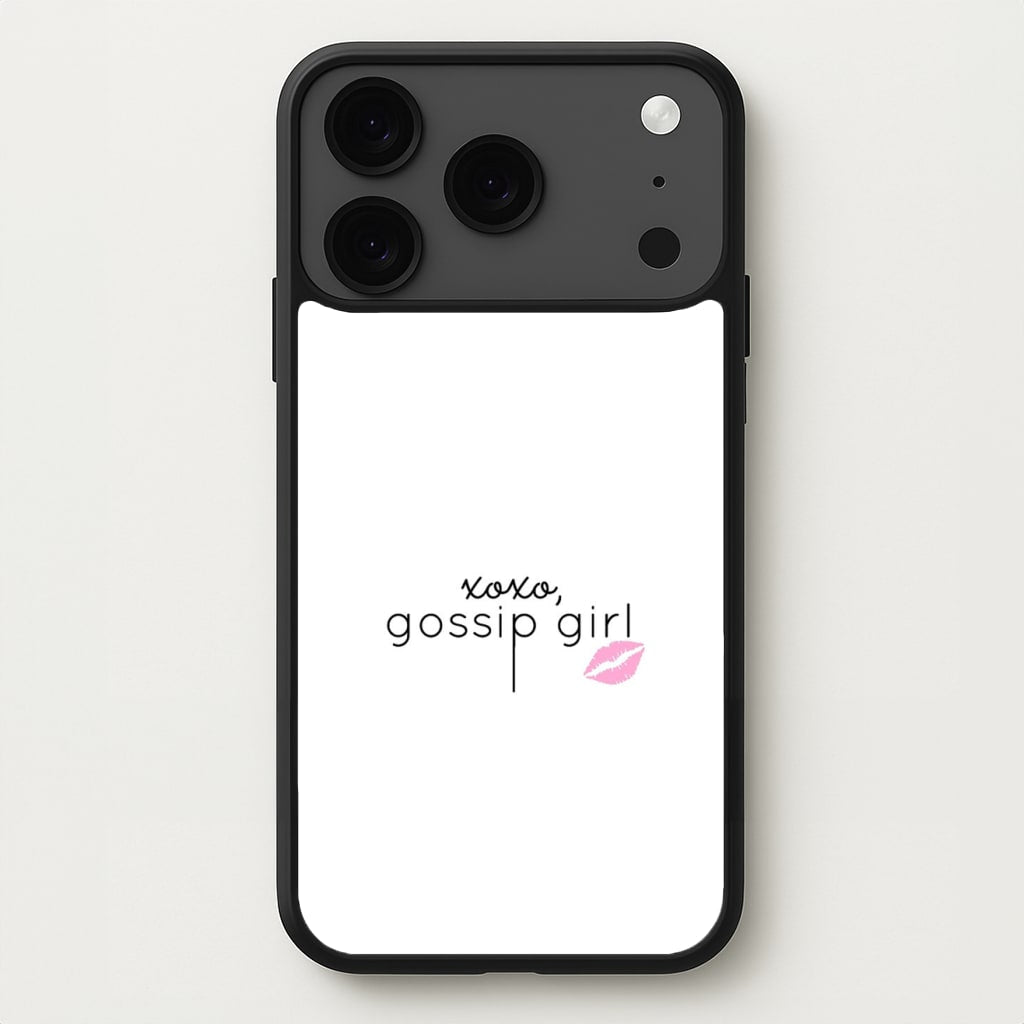 XOXO Gossip Phone Case for iPhone 17 Pro Max