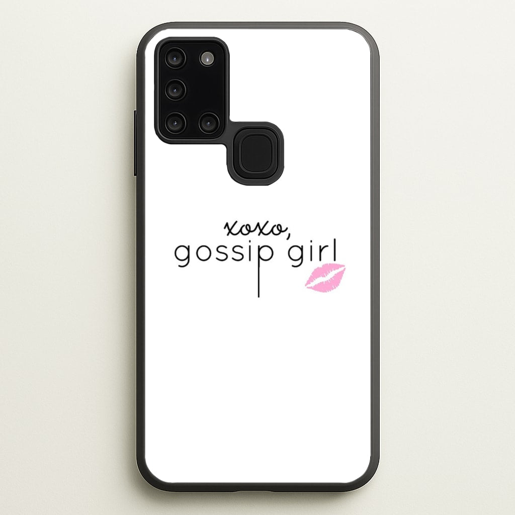 XOXO Gossip - Gossip Girl Phone Case for Galaxy A21s