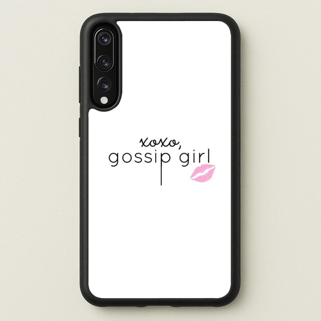 XOXO Gossip - Gossip Girl Phone Case for Huawei P20 Pro