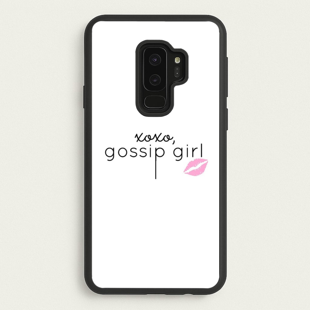 XOXO Gossip - Gossip Girl Phone Case for Galaxy S9 Plus