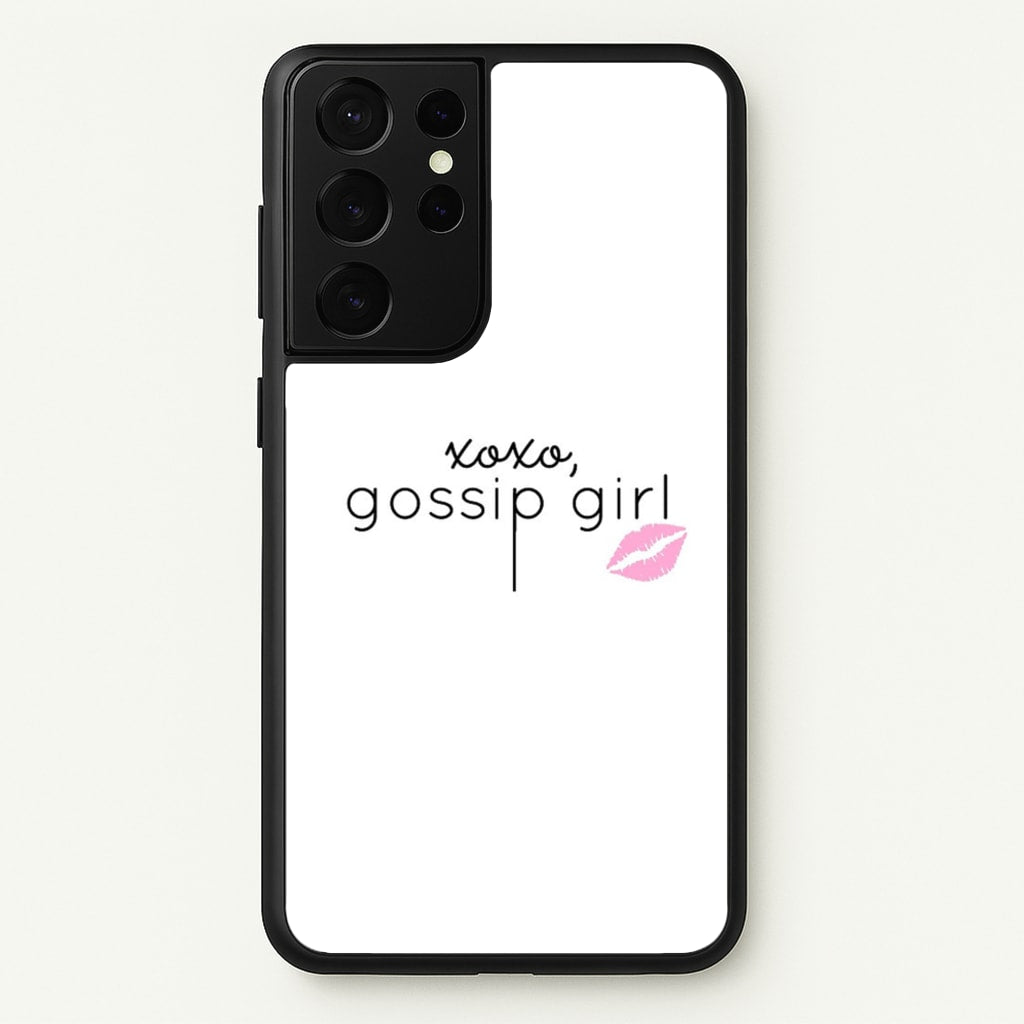 XOXO Gossip - Gossip Girl Phone Case for Galaxy S21 Ultra