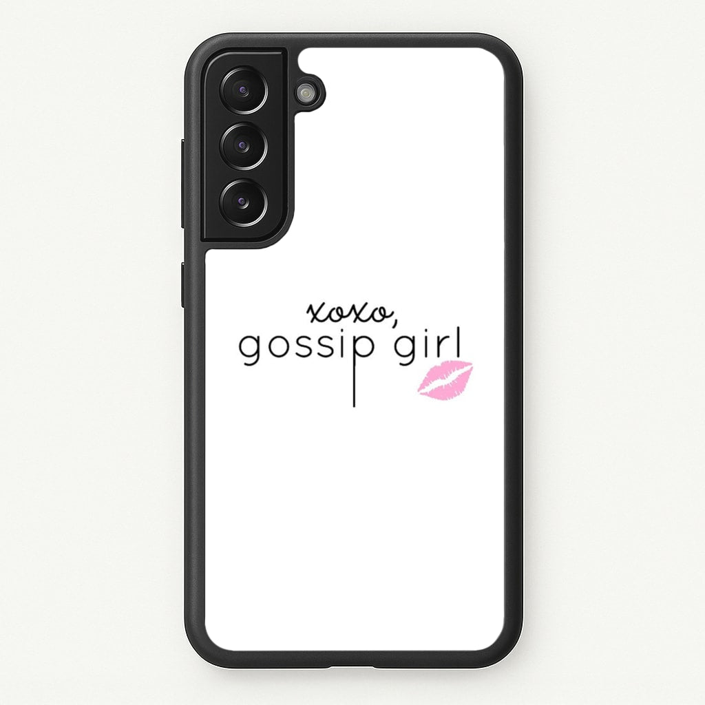 XOXO Gossip - Gossip Girl Phone Case for Galaxy S22