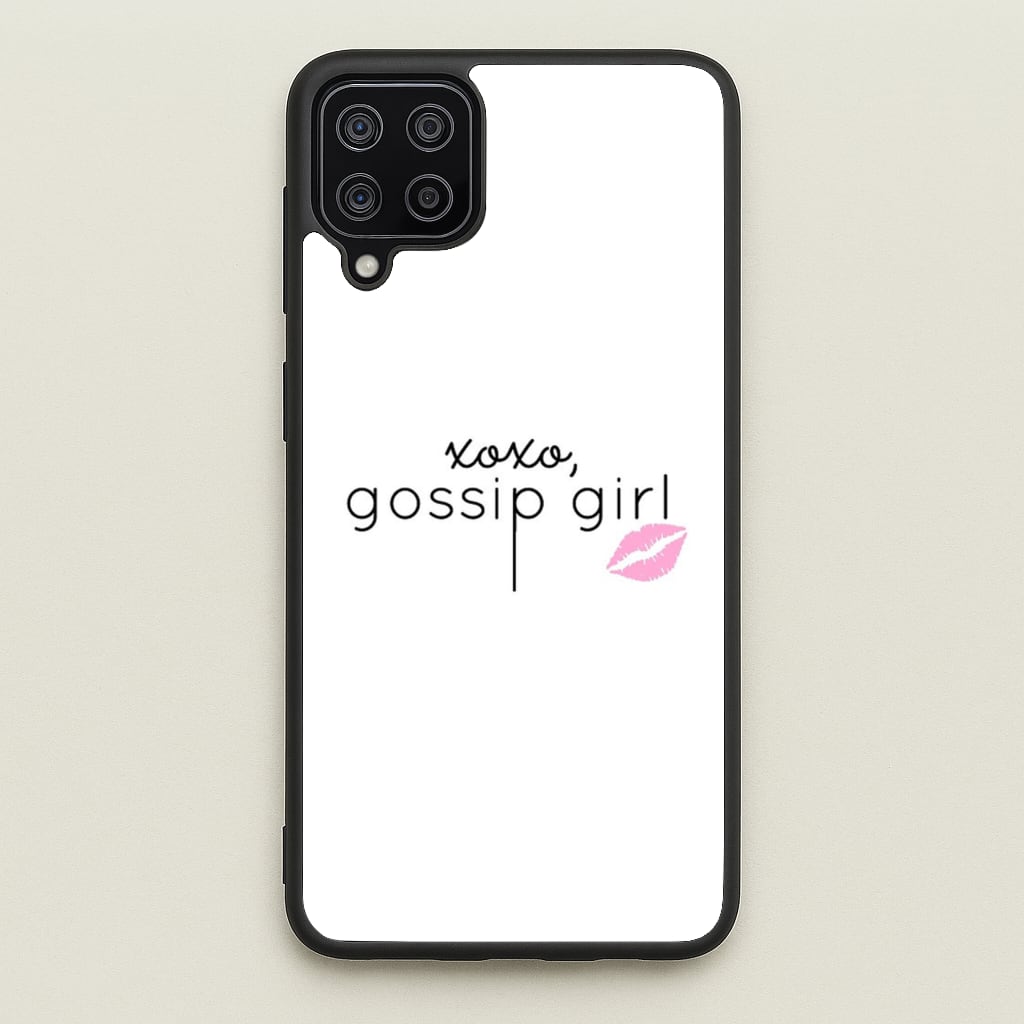 XOXO Gossip - Gossip Girl Phone Case for Galaxy A12