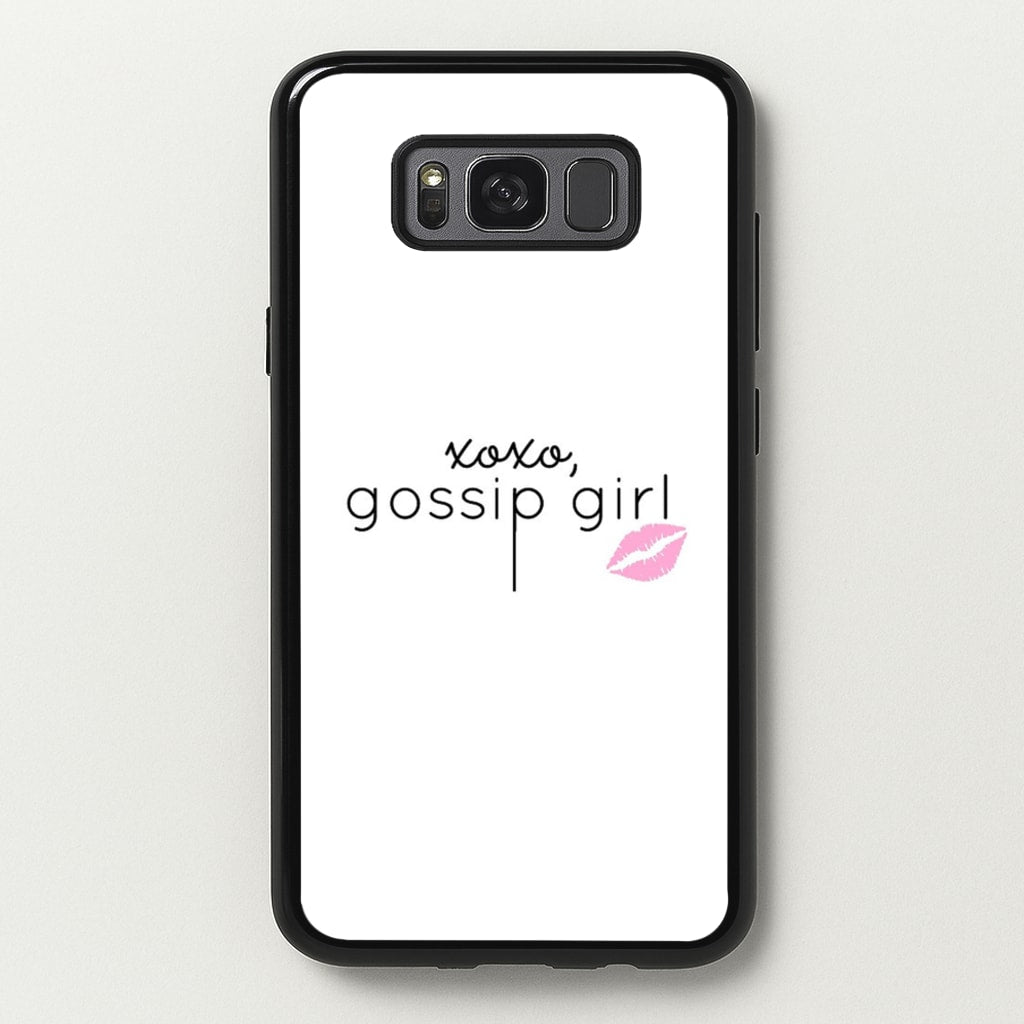 XOXO Gossip - Gossip Girl Phone Case for Galaxy S8