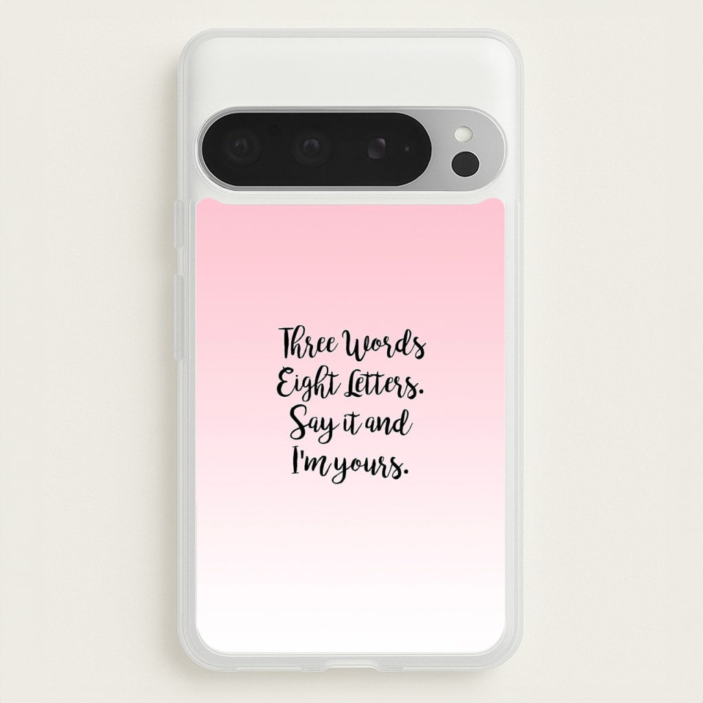 Three Words, Eight Letters - Gossip - Gossip Girl Phone Case for Google Pixel 9 Pro XL