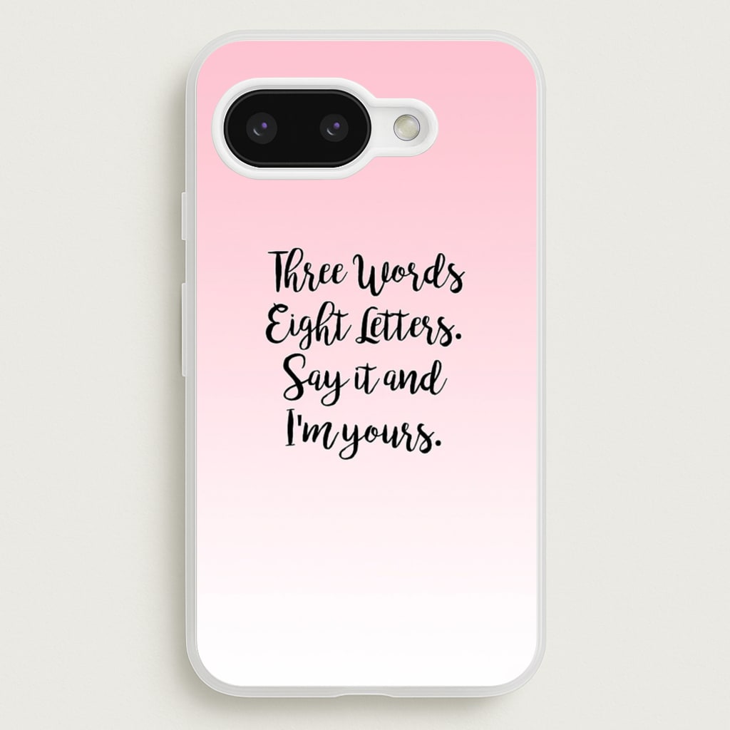 Three Words, Eight Letters - Gossip - Gossip Girl Phone Case for Google Pixel 9a