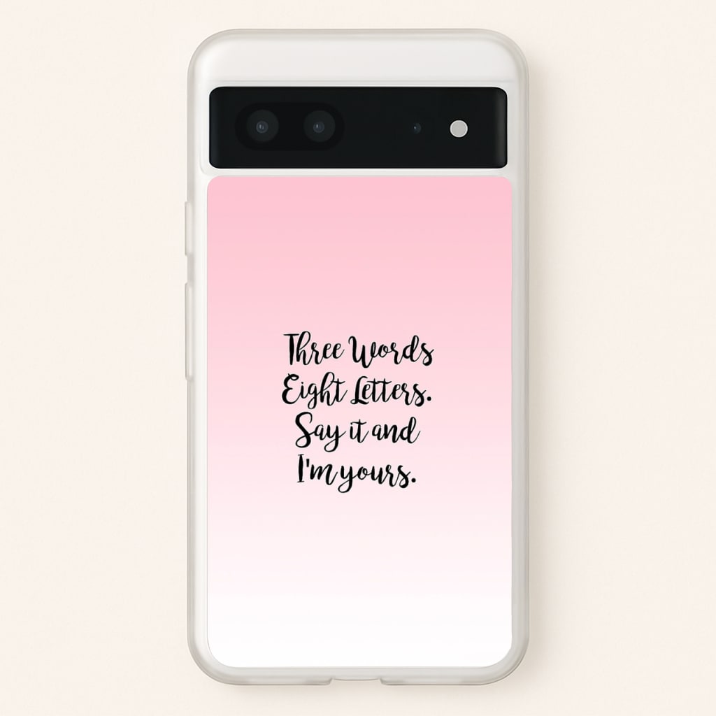 Three Words, Eight Letters - Gossip - Gossip Girl Phone Case for Google Pixel 7
