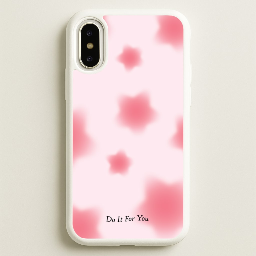 Do It For You Stars Pattern - Summer Phone Case for iPhone X / XS
