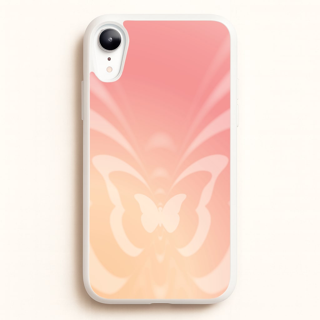 Butterfly Gradient Pink - Summer Phone Case for iPhone XR