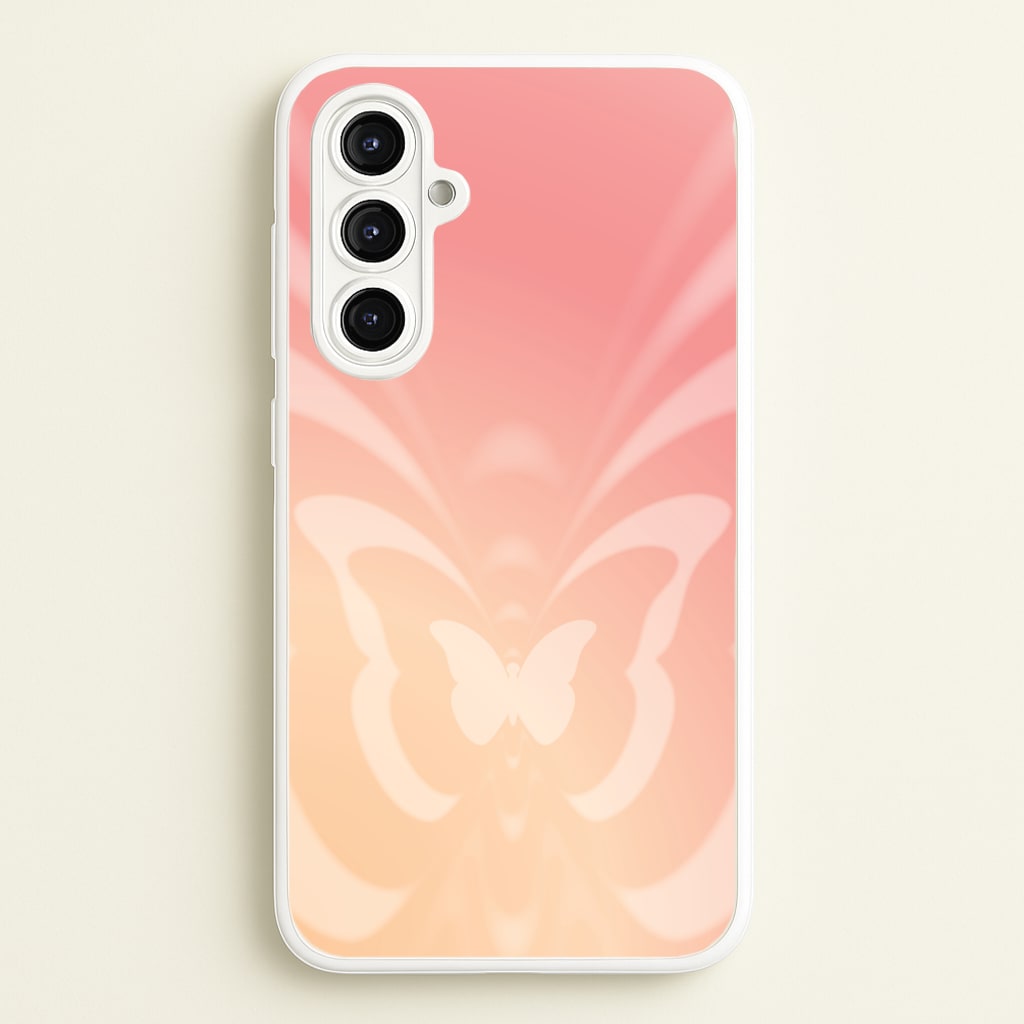 Butterfly Gradient Pink - Summer Phone Case for Galaxy A16