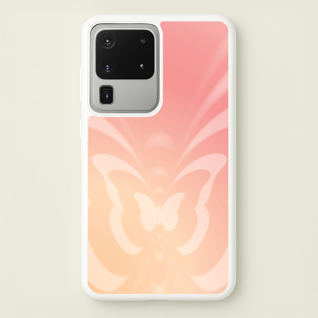 Butterfly Gradient Pink - Summer Phone Case for Galaxy S20 Ultra