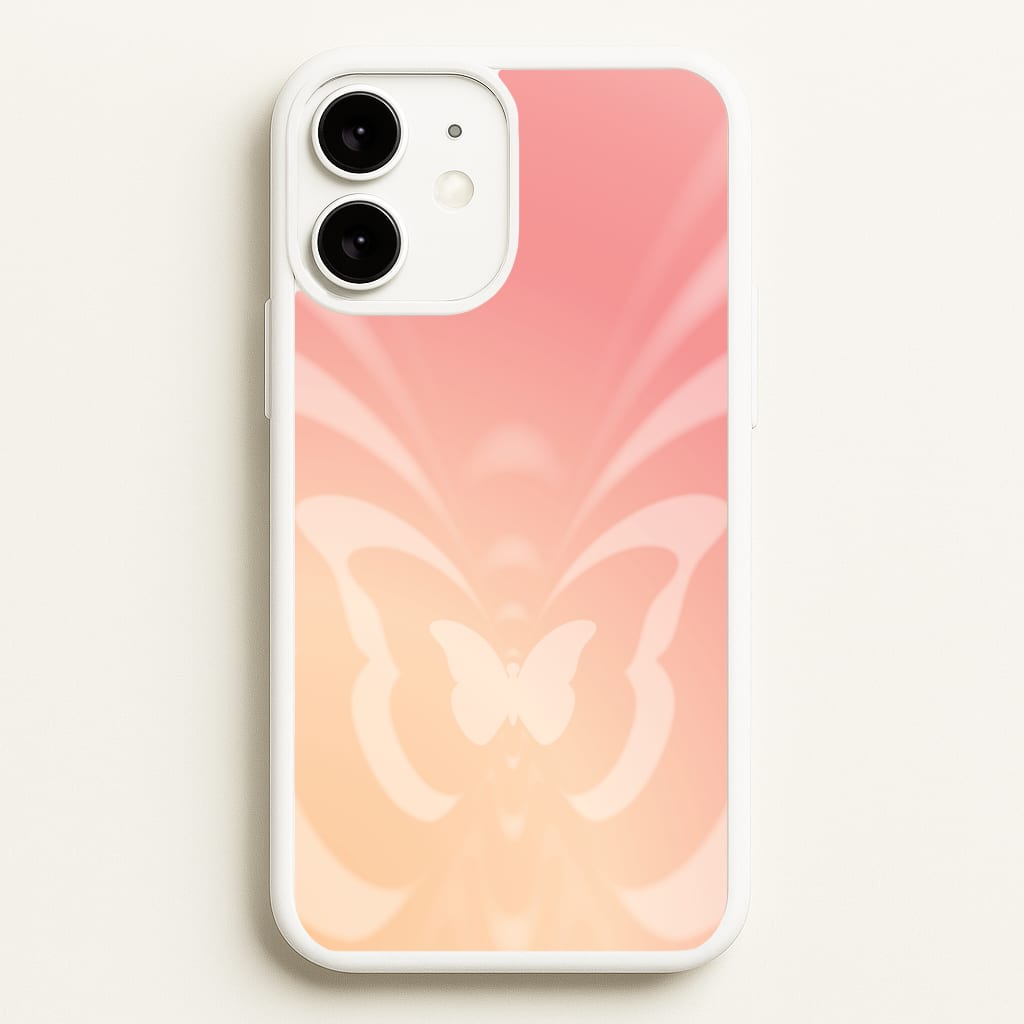 Butterfly Gradient Pink - Summer Phone Case for iPhone 11