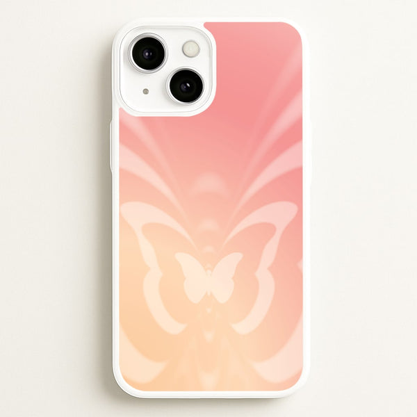 Butterfly Gradient Pink - Summer Phone Case for iPhone 13