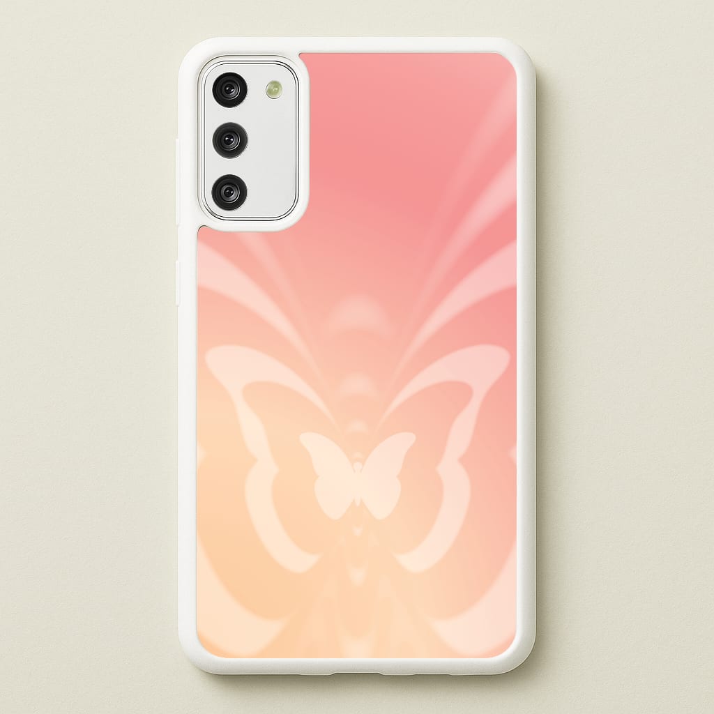 Butterfly Gradient Pink - Summer Phone Case for Galaxy S20FE