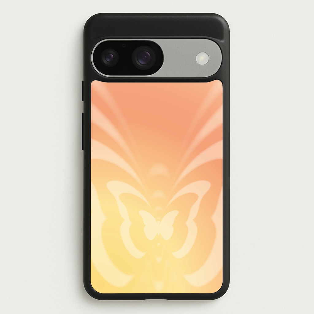 Butterfly Gradient Yellow - Summer Phone Case for Google Pixel 9 / 9 Pro