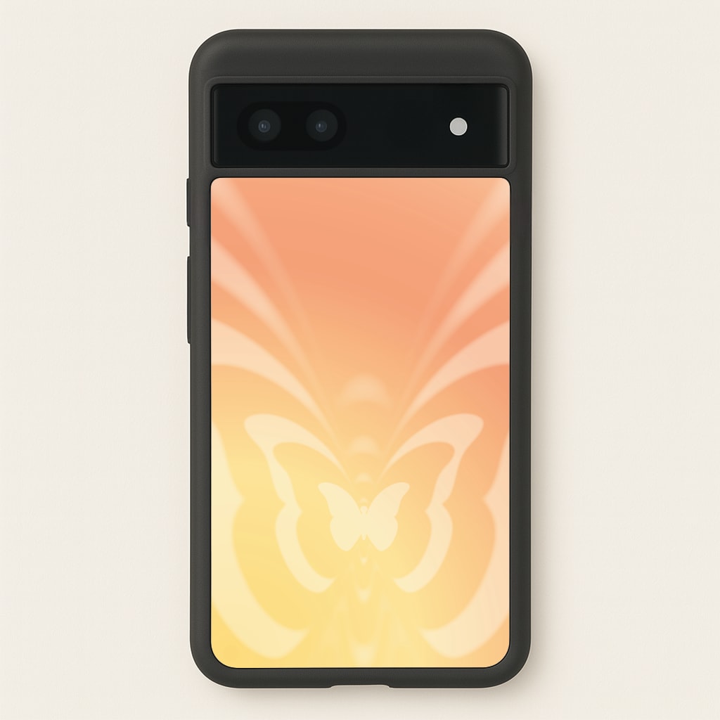 Butterfly Gradient Yellow - Summer Phone Case for Google Pixel 7a