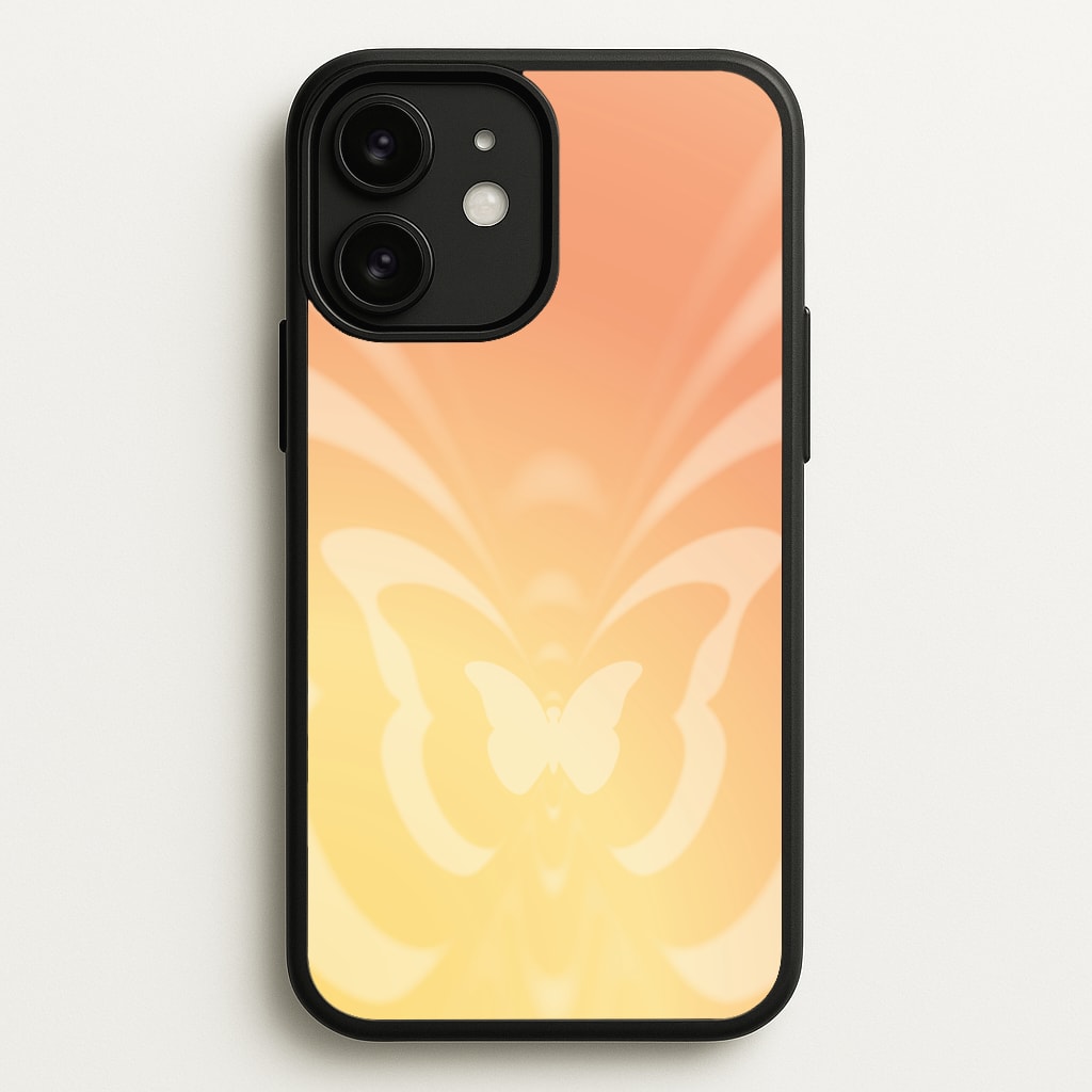 Butterfly Gradient Yellow - Summer Phone Case for iPhone 11