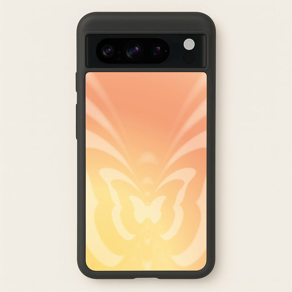 Butterfly Gradient Yellow - Summer Phone Case for Google Pixel 8 Pro