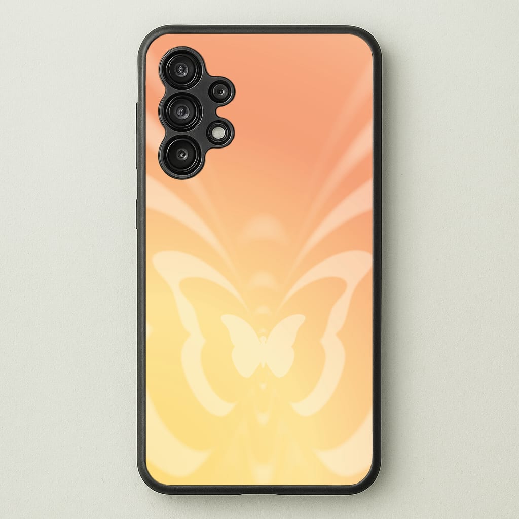 Butterfly Gradient Yellow - Summer Phone Case for Galaxy A13